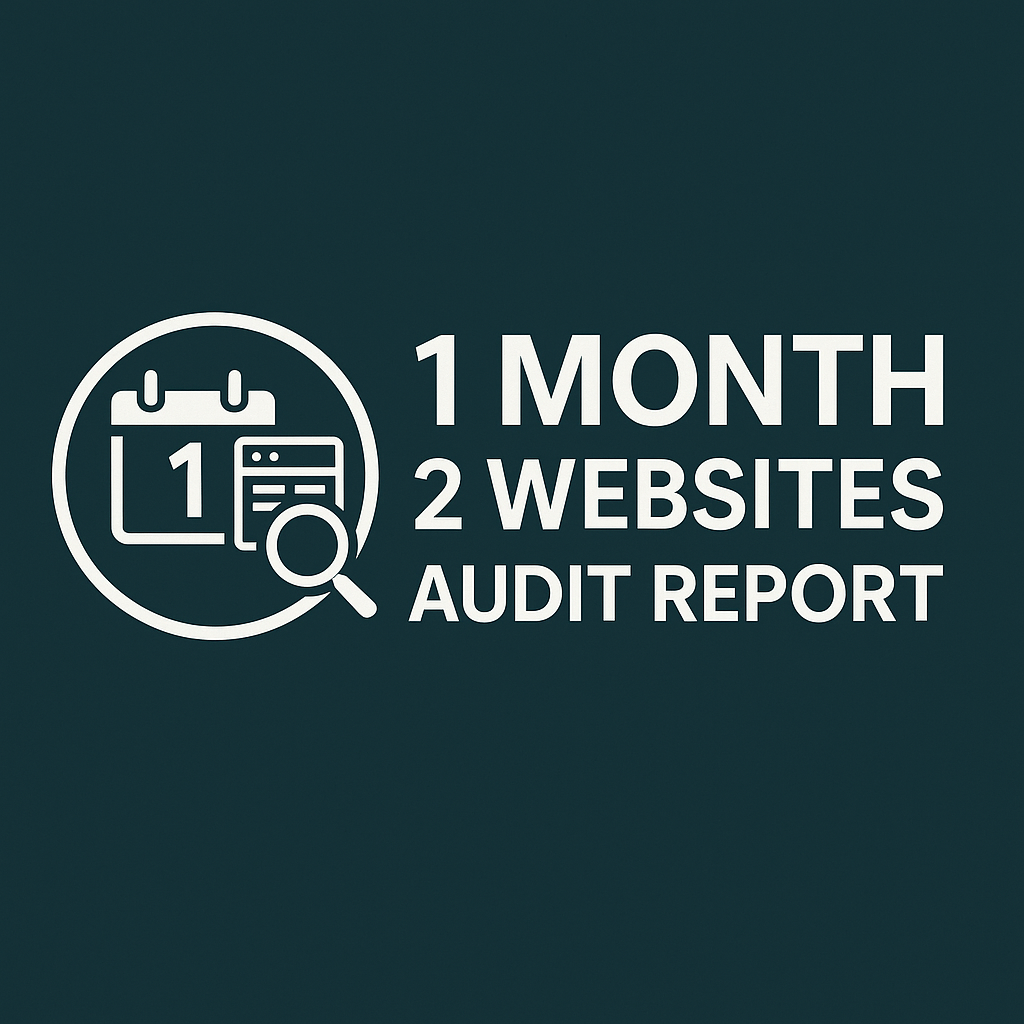 1 Month 2 Websites - SEO Audit Report