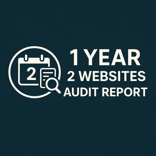 1 Year 2 Websites - SEO Audit Report