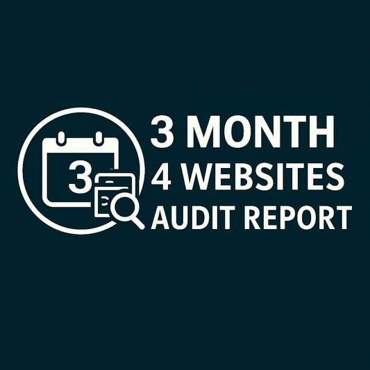 3 Months 4 Websites - SEO Audit Report